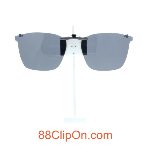 Our clip-on sunglasses will make your prescription eyeglasses appear like another pair of prescription sunglasses of the same model and size because we custom make it to the shape, size, and curve of your frame. Here is your favorite eyeglasses with our custom-made, featherweight polarized clip-on sunglasses (100% UVA and UVB or 400 UV protection from harmful sun rays). Your satisfaction is guaranteed!
