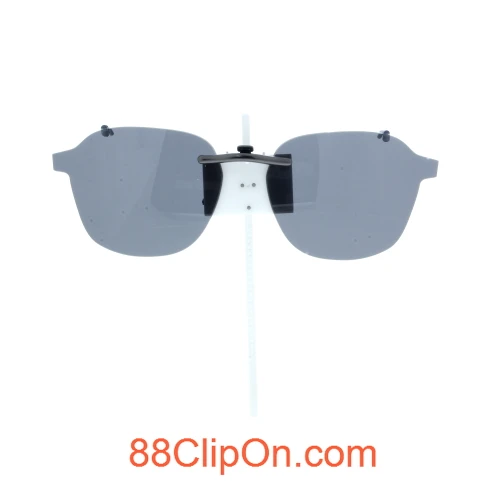 Our clip-on sunglasses will make your prescription eyeglasses appear like another pair of prescription sunglasses of the same model and size because we custom make it to the shape, size, and curve of your frame. Here is your favorite eyeglasses with our custom-made, featherweight polarized clip-on sunglasses (100% UVA and UVB or 400 UV protection from harmful sun rays). Your satisfaction is guaranteed!