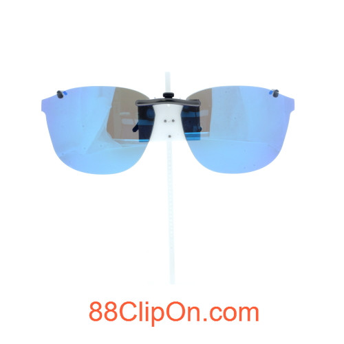 Our clip-on sunglasses will make your prescription eyeglasses appear like another pair of prescription sunglasses of the same model and size because we custom make it to the shape, size, and curve of your frame. Here is your favorite eyeglasses with our custom-made, featherweight polarized clip-on sunglasses (100% UVA and UVB or 400 UV protection from harmful sun rays). Your satisfaction is guaranteed!
