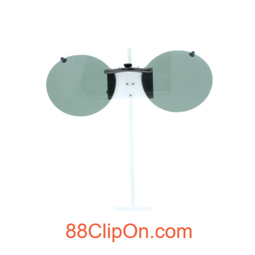 Our clip-on sunglasses will make your prescription eyeglasses appear like another pair of prescription sunglasses of the same model and size because we custom make it to the shape, size, and curve of your frame. Here is your favorite eyeglasses with our custom-made, featherweight polarized clip-on sunglasses (100% UVA and UVB or 400 UV protection from harmful sun rays). Your satisfaction is guaranteed!
