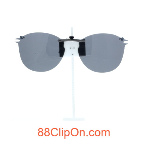 Our clip-on sunglasses will make your prescription eyeglasses appear like another pair of prescription sunglasses of the same model and size because we custom make it to the shape, size, and curve of your frame. Here is your favorite eyeglasses with our custom-made, featherweight polarized clip-on sunglasses (100% UVA and UVB or 400 UV protection from harmful sun rays). Your satisfaction is guaranteed!