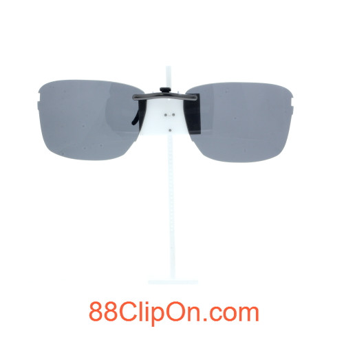Our clip-on sunglasses will make your prescription eyeglasses appear like another pair of prescription sunglasses of the same model and size because we custom make it to the shape, size, and curve of your frame. Here is your favorite eyeglasses with our custom-made, featherweight polarized clip-on sunglasses (100% UVA and UVB or 400 UV protection from harmful sun rays). Your satisfaction is guaranteed!