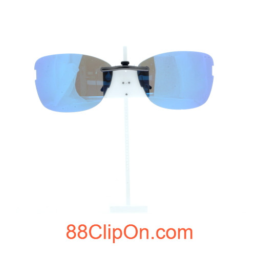 Our clip-on sunglasses will make your prescription eyeglasses appear like another pair of prescription sunglasses of the same model and size because we custom make it to the shape, size, and curve of your frame. Here is your favorite eyeglasses with our custom-made, featherweight polarized clip-on sunglasses (100% UVA and UVB or 400 UV protection from harmful sun rays). Your satisfaction is guaranteed!