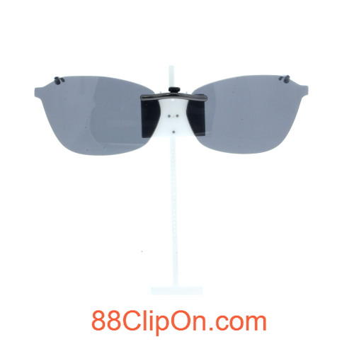 Our clip-on sunglasses will make your prescription eyeglasses appear like another pair of prescription sunglasses of the same model and size because we custom make it to the shape, size, and curve of your frame. Here is your favorite eyeglasses with our custom-made, featherweight polarized clip-on sunglasses (100% UVA and UVB or 400 UV protection from harmful sun rays). Your satisfaction is guaranteed!