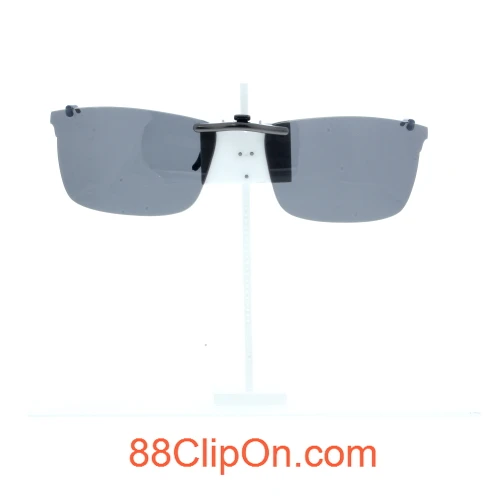 Our clip-on sunglasses will make your prescription eyeglasses appear like another pair of prescription sunglasses of the same model and size because we custom make it to the shape, size, and curve of your frame. Here is your favorite eyeglasses with our custom-made, featherweight polarized clip-on sunglasses (100% UVA and UVB or 400 UV protection from harmful sun rays). Your satisfaction is guaranteed!