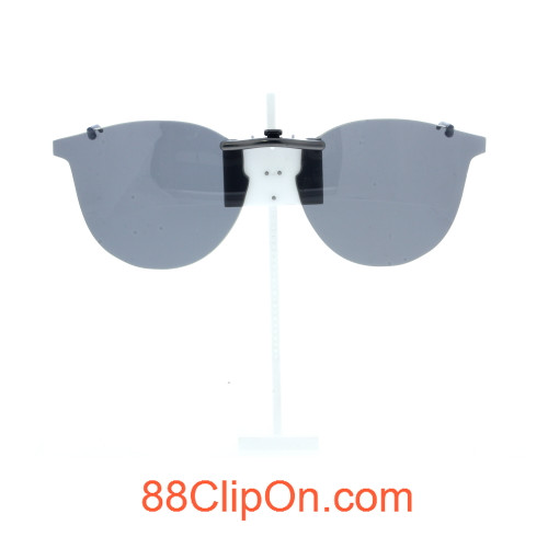 Our clip-on sunglasses will make your prescription eyeglasses appear like another pair of prescription sunglasses of the same model and size because we custom make it to the shape, size, and curve of your frame. Here is your favorite eyeglasses with our custom-made, featherweight polarized clip-on sunglasses (100% UVA and UVB or 400 UV protection from harmful sun rays). Your satisfaction is guaranteed!