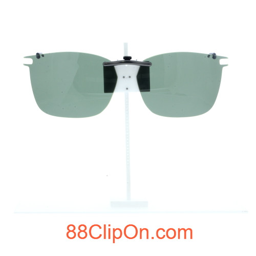 Our clip-on sunglasses will make your prescription eyeglasses appear like another pair of prescription sunglasses of the same model and size because we custom make it to the shape, size, and curve of your frame. Here is your favorite eyeglasses with our custom-made, featherweight polarized clip-on sunglasses (100% UVA and UVB or 400 UV protection from harmful sun rays). Your satisfaction is guaranteed!