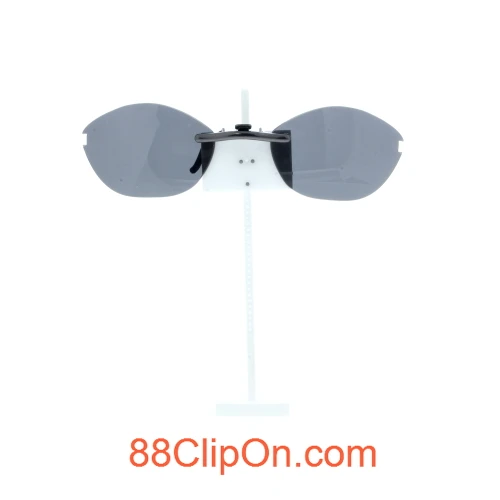 Our clip-on sunglasses will make your prescription eyeglasses appear like another pair of prescription sunglasses of the same model and size because we custom make it to the shape, size, and curve of your frame. Here is your favorite eyeglasses with our custom-made, featherweight polarized clip-on sunglasses (100% UVA and UVB or 400 UV protection from harmful sun rays). Your satisfaction is guaranteed!