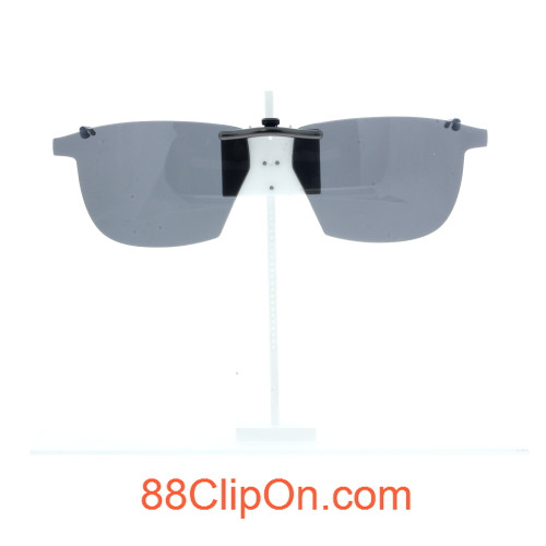 Our clip-on sunglasses will make your prescription eyeglasses appear like another pair of prescription sunglasses of the same model and size because we custom make it to the shape, size, and curve of your frame. Here is your favorite eyeglasses with our custom-made, featherweight polarized clip-on sunglasses (100% UVA and UVB or 400 UV protection from harmful sun rays). Your satisfaction is guaranteed!