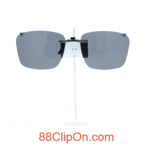 Our clip-on sunglasses will make your prescription eyeglasses appear like another pair of prescription sunglasses of the same model and size because we custom make it to the shape, size, and curve of your frame. Here is your favorite eyeglasses with our custom-made, featherweight polarized clip-on sunglasses (100% UVA and UVB or 400 UV protection from harmful sun rays). Your satisfaction is guaranteed!
