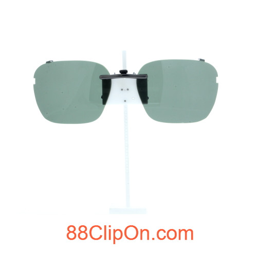 Our clip-on sunglasses will make your prescription eyeglasses appear like another pair of prescription sunglasses of the same model and size because we custom make it to the shape, size, and curve of your frame. Here is your favorite eyeglasses with our custom-made, featherweight polarized clip-on sunglasses (100% UVA and UVB or 400 UV protection from harmful sun rays). Your satisfaction is guaranteed!