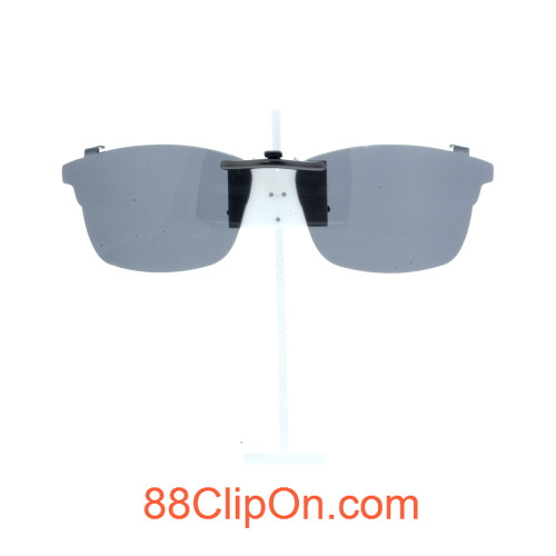 Our clip-on sunglasses will make your prescription eyeglasses appear like another pair of prescription sunglasses of the same model and size because we custom make it to the shape, size, and curve of your frame. Here is your favorite eyeglasses with our custom-made, featherweight polarized clip-on sunglasses (100% UVA and UVB or 400 UV protection from harmful sun rays). Your satisfaction is guaranteed!