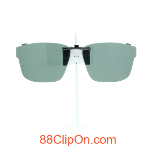 Our clip-on sunglasses will make your prescription eyeglasses appear like another pair of prescription sunglasses of the same model and size because we custom make it to the shape, size, and curve of your frame. Here is your favorite eyeglasses with our custom-made, featherweight polarized clip-on sunglasses (100% UVA and UVB or 400 UV protection from harmful sun rays). Your satisfaction is guaranteed!