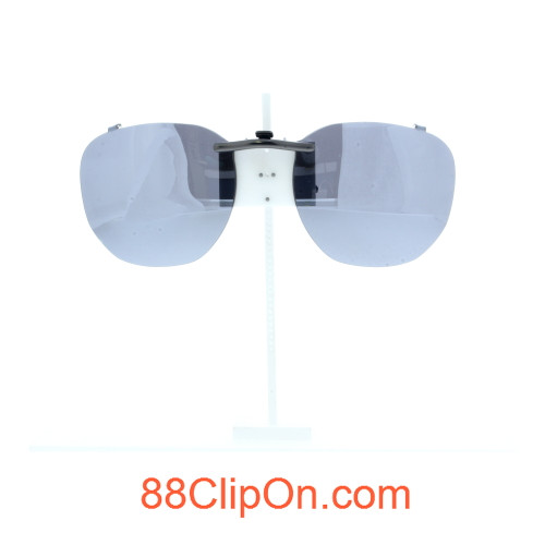 Our clip-on sunglasses will make your prescription eyeglasses appear like another pair of prescription sunglasses of the same model and size because we custom make it to the shape, size, and curve of your frame. Here is your favorite eyeglasses with our custom-made, featherweight polarized clip-on sunglasses (100% UVA and UVB or 400 UV protection from harmful sun rays). Your satisfaction is guaranteed!
