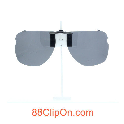 Our clip-on sunglasses will make your prescription eyeglasses appear like another pair of prescription sunglasses of the same model and size because we custom make it to the shape, size, and curve of your frame. Here is your favorite eyeglasses with our custom-made, featherweight polarized clip-on sunglasses (100% UVA and UVB or 400 UV protection from harmful sun rays). Your satisfaction is guaranteed!