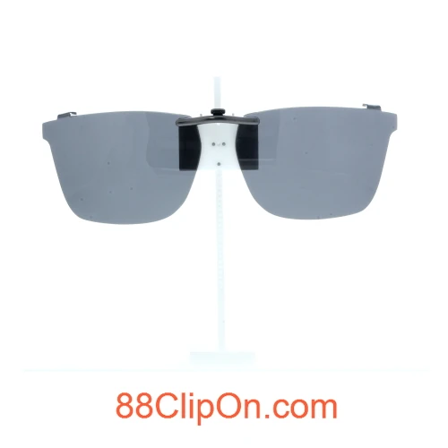 Our clip-on sunglasses will make your prescription eyeglasses appear like another pair of prescription sunglasses of the same model and size because we custom make it to the shape, size, and curve of your frame. Here is your favorite eyeglasses with our custom-made, featherweight polarized clip-on sunglasses (100% UVA and UVB or 400 UV protection from harmful sun rays). Your satisfaction is guaranteed!