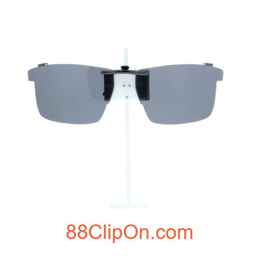 Our clip-on sunglasses will make your prescription eyeglasses appear like another pair of prescription sunglasses of the same model and size because we custom make it to the shape, size, and curve of your frame. Here is your favorite eyeglasses with our custom-made, featherweight polarized clip-on sunglasses (100% UVA and UVB or 400 UV protection from harmful sun rays). Your satisfaction is guaranteed!