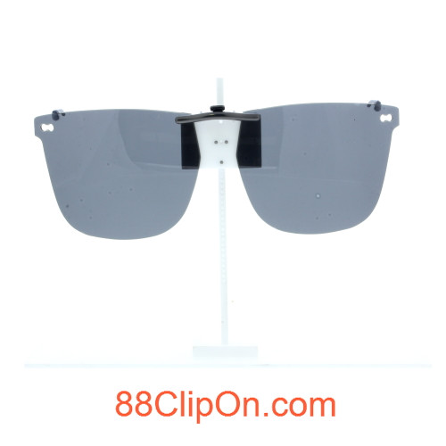 Our clip-on sunglasses will make your prescription eyeglasses appear like another pair of prescription sunglasses of the same model and size because we custom make it to the shape, size, and curve of your frame. Here is your favorite eyeglasses with our custom-made, featherweight polarized clip-on sunglasses (100% UVA and UVB or 400 UV protection from harmful sun rays). Your satisfaction is guaranteed!