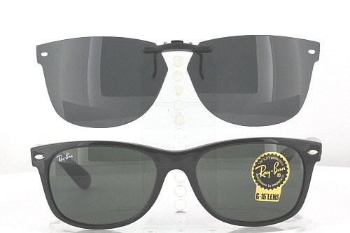 ray ban wayfarer clip on sunglasses