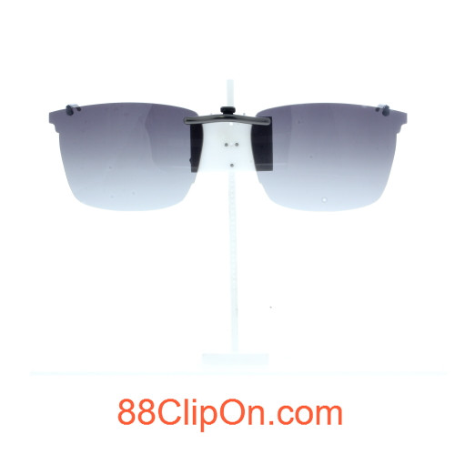 Our clip-on sunglasses will make your prescription eyeglasses appear like another pair of prescription sunglasses of the same model and size because we custom make it to the shape, size, and curve of your frame. Here is your favorite eyeglasses with our custom-made, featherweight polarized clip-on sunglasses (100% UVA and UVB or 400 UV protection from harmful sun rays). Your satisfaction is guaranteed!