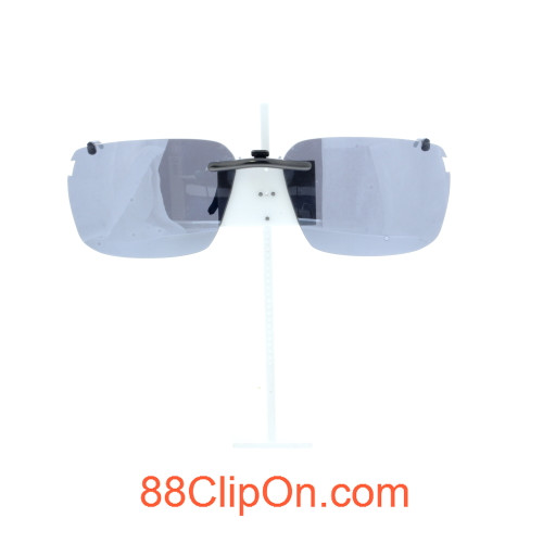 Our clip-on sunglasses will make your prescription eyeglasses appear like another pair of prescription sunglasses of the same model and size because we custom make it to the shape, size, and curve of your frame. Here is your favorite eyeglasses with our custom-made, featherweight polarized clip-on sunglasses (100% UVA and UVB or 400 UV protection from harmful sun rays). Your satisfaction is guaranteed!