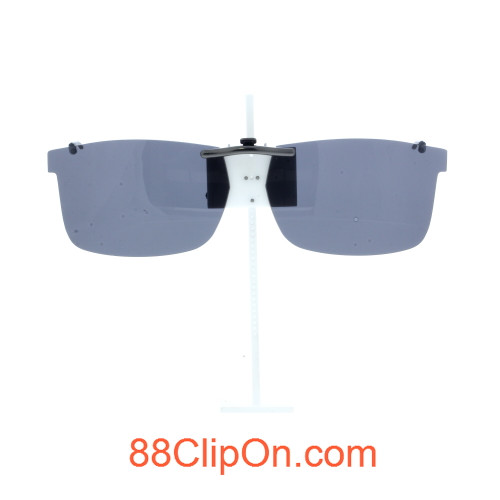 Our clip-on sunglasses will make your prescription eyeglasses appear like another pair of prescription sunglasses of the same model and size because we custom make it to the shape, size, and curve of your frame. Here is your favorite eyeglasses with our custom-made, featherweight polarized clip-on sunglasses (100% UVA and UVB or 400 UV protection from harmful sun rays). Your satisfaction is guaranteed!
