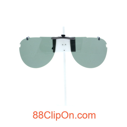 Our clip-on sunglasses will make your prescription eyeglasses appear like another pair of prescription sunglasses of the same model and size because we custom make it to the shape, size, and curve of your frame. Here is your favorite eyeglasses with our custom-made, featherweight polarized clip-on sunglasses (100% UVA and UVB or 400 UV protection from harmful sun rays). Your satisfaction is guaranteed!
