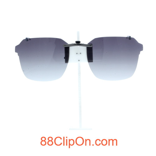 Our clip-on sunglasses will make your prescription eyeglasses appear like another pair of prescription sunglasses of the same model and size because we custom make it to the shape, size, and curve of your frame. Here is your favorite eyeglasses with our custom-made, featherweight polarized clip-on sunglasses (100% UVA and UVB or 400 UV protection from harmful sun rays). Your satisfaction is guaranteed!
