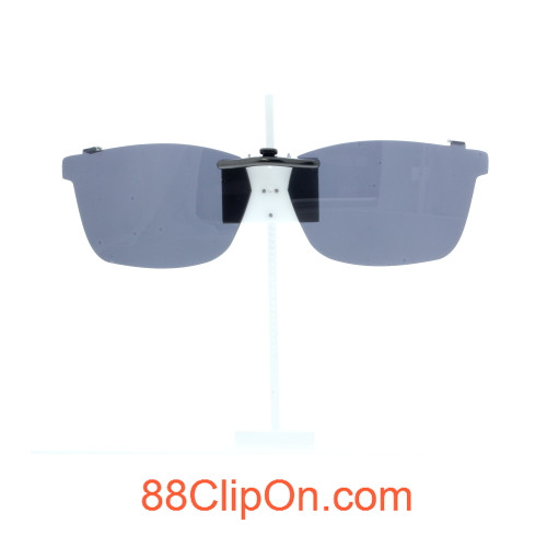 Our clip-on sunglasses will make your prescription eyeglasses appear like another pair of prescription sunglasses of the same model and size because we custom make it to the shape, size, and curve of your frame. Here is your favorite eyeglasses with our custom-made, featherweight polarized clip-on sunglasses (100% UVA and UVB or 400 UV protection from harmful sun rays). Your satisfaction is guaranteed!