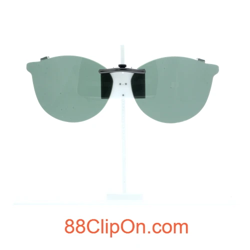 Our clip-on sunglasses will make your prescription eyeglasses appear like another pair of prescription sunglasses of the same model and size because we custom make it to the shape, size, and curve of your frame. Here is your favorite eyeglasses with our custom-made, featherweight polarized clip-on sunglasses (100% UVA and UVB or 400 UV protection from harmful sun rays). Your satisfaction is guaranteed!