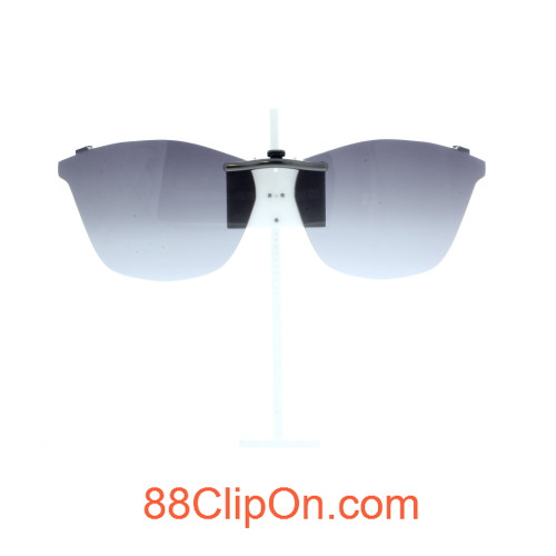 Our clip-on sunglasses will make your prescription eyeglasses appear like another pair of prescription sunglasses of the same model and size because we custom make it to the shape, size, and curve of your frame. Here is your favorite eyeglasses with our custom-made, featherweight polarized clip-on sunglasses (100% UVA and UVB or 400 UV protection from harmful sun rays). Your satisfaction is guaranteed!