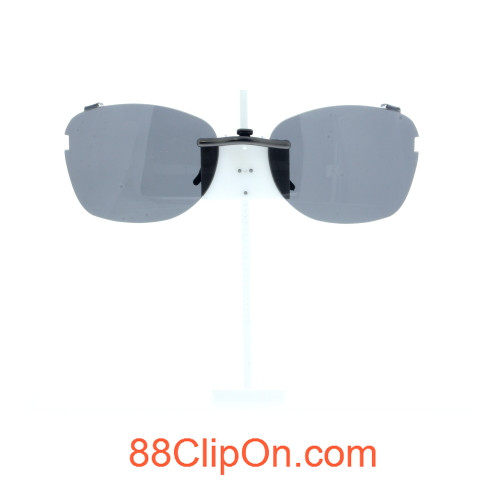 Our clip-on sunglasses will make your prescription eyeglasses appear like another pair of prescription sunglasses of the same model and size because we custom make it to the shape, size, and curve of your frame. Here is your favorite eyeglasses with our custom-made, featherweight polarized clip-on sunglasses (100% UVA and UVB or 400 UV protection from harmful sun rays). Your satisfaction is guaranteed!