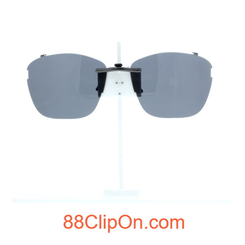 Our clip-on sunglasses will make your prescription eyeglasses appear like another pair of prescription sunglasses of the same model and size because we custom make it to the shape, size, and curve of your frame. Here is your favorite eyeglasses with our custom-made, featherweight polarized clip-on sunglasses (100% UVA and UVB or 400 UV protection from harmful sun rays). Your satisfaction is guaranteed!