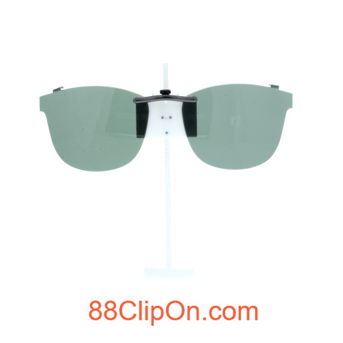 Our clip-on sunglasses will make your prescription eyeglasses appear like another pair of prescription sunglasses of the same model and size because we custom make it to the shape, size, and curve of your frame. Here is your favorite eyeglasses with our custom-made, featherweight polarized clip-on sunglasses (100% UVA and UVB or 400 UV protection from harmful sun rays). Your satisfaction is guaranteed!
