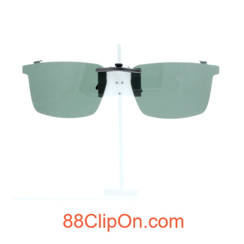 Our clip-on sunglasses will make your prescription eyeglasses appear like another pair of prescription sunglasses of the same model and size because we custom make it to the shape, size, and curve of your frame. Here is your favorite eyeglasses with our custom-made, featherweight polarized clip-on sunglasses (100% UVA and UVB or 400 UV protection from harmful sun rays). Your satisfaction is guaranteed!