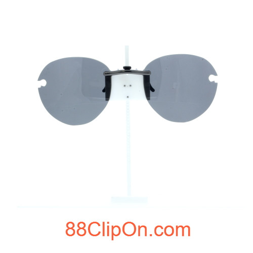 Our clip-on sunglasses will make your prescription eyeglasses appear like another pair of prescription sunglasses of the same model and size because we custom make it to the shape, size, and curve of your frame. Here is your favorite eyeglasses with our custom-made, featherweight polarized clip-on sunglasses (100% UVA and UVB or 400 UV protection from harmful sun rays). Your satisfaction is guaranteed!