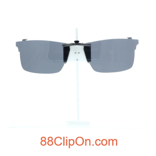 Our clip-on sunglasses will make your prescription eyeglasses appear like another pair of prescription sunglasses of the same model and size because we custom make it to the shape, size, and curve of your frame. Here is your favorite eyeglasses with our custom-made, featherweight polarized clip-on sunglasses (100% UVA and UVB or 400 UV protection from harmful sun rays). Your satisfaction is guaranteed!