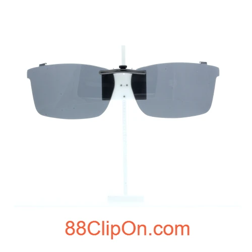 Our clip-on sunglasses will make your prescription eyeglasses appear like another pair of prescription sunglasses of the same model and size because we custom make it to the shape, size, and curve of your frame. Here is your favorite eyeglasses with our custom-made, featherweight polarized clip-on sunglasses (100% UVA and UVB or 400 UV protection from harmful sun rays). Your satisfaction is guaranteed!