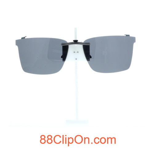 Our clip-on sunglasses will make your prescription eyeglasses appear like another pair of prescription sunglasses of the same model and size because we custom make it to the shape, size, and curve of your frame. Here is your favorite eyeglasses with our custom-made, featherweight polarized clip-on sunglasses (100% UVA and UVB or 400 UV protection from harmful sun rays). Your satisfaction is guaranteed!