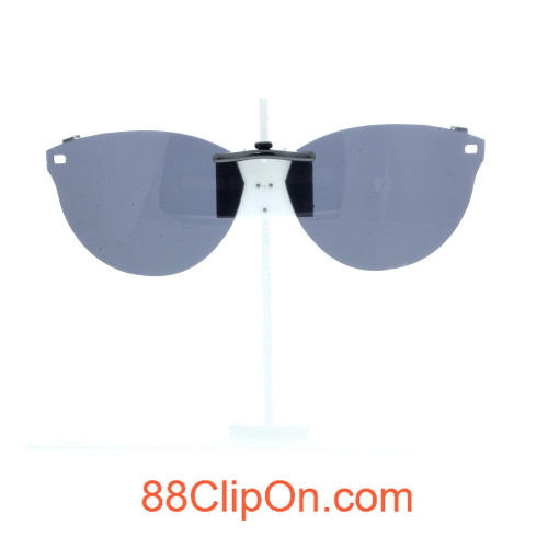Our clip-on sunglasses will make your prescription eyeglasses appear like another pair of prescription sunglasses of the same model and size because we custom make it to the shape, size, and curve of your frame. Here is your favorite eyeglasses with our custom-made, featherweight polarized clip-on sunglasses (100% UVA and UVB or 400 UV protection from harmful sun rays). Your satisfaction is guaranteed!