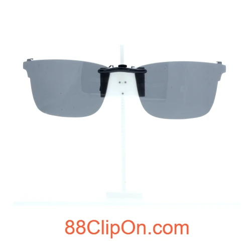 Our clip-on sunglasses will make your prescription eyeglasses appear like another pair of prescription sunglasses of the same model and size because we custom make it to the shape, size, and curve of your frame. Here is your favorite eyeglasses with our custom-made, featherweight polarized clip-on sunglasses (100% UVA and UVB or 400 UV protection from harmful sun rays). Your satisfaction is guaranteed!