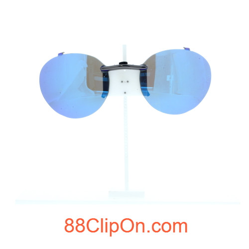 Our clip-on sunglasses will make your prescription eyeglasses appear like another pair of prescription sunglasses of the same model and size because we custom make it to the shape, size, and curve of your frame. Here is your favorite eyeglasses with our custom-made, featherweight polarized clip-on sunglasses (100% UVA and UVB or 400 UV protection from harmful sun rays). Your satisfaction is guaranteed!