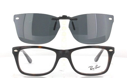 ray ban prescription glasses with clip on