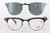 Our clip-on sunglasses will make your prescription eyeglasses appear like another pair of prescription sunglasses of the same model and size because we custom make it to the shape, size, and curve of your frame. Here is your favorite eyeglasses with our custom-made, featherweight polarized clip-on sunglasses (100% UVA and UVB or 400 UV protection from harmful sun rays). Your satisfaction is guaranteed!