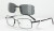 Your left side view.  Check out our design to secure the polarized lenes on your frame without ugly bar and prongs to add more weights to your prescription eyeglasses.