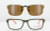 Our clip-on sunglasses will make your prescription eyeglasses appear like another pair of prescription sunglasses of the same model and size because we custom make it to the shape, size, and curve of your frame. Here is your favorite eyeglasses with our custom-made, featherweight polarized clip-on sunglasses (100% UVA and UVB or 400 UV protection from harmful sun rays). Your satisfaction is guaranteed!