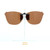 Our clip-on sunglasses will make your prescription eyeglasses appear like another pair of prescription sunglasses of the same model and size because we custom make it to the shape, size, and curve of your frame. Here is your favorite eyeglasses with our custom-made, featherweight polarized clip-on sunglasses (100% UVA and UVB or 400 UV protection from harmful sun rays). Your satisfaction is guaranteed!