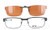 Our clip-on sunglasses will make your prescription eyeglasses appear like another pair of prescription sunglasses of the same model and size because we custom make it to the shape, size, and curve of your frame. Here is your favorite eyeglasses with our custom-made, featherweight polarized clip-on sunglasses (100% UVA and UVB or 400 UV protection from harmful sun rays). Your satisfaction is guaranteed!