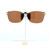Our clip-on sunglasses will make your prescription eyeglasses appear like another pair of prescription sunglasses of the same model and size because we custom make it to the shape, size, and curve of your frame. Here is your favorite eyeglasses with our custom-made, featherweight polarized clip-on sunglasses (100% UVA and UVB or 400 UV protection from harmful sun rays). Your satisfaction is guaranteed!