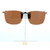 Our clip-on sunglasses will make your prescription eyeglasses appear like another pair of prescription sunglasses of the same model and size because we custom make it to the shape, size, and curve of your frame. Here is your favorite eyeglasses with our custom-made, featherweight polarized clip-on sunglasses (100% UVA and UVB or 400 UV protection from harmful sun rays). Your satisfaction is guaranteed!